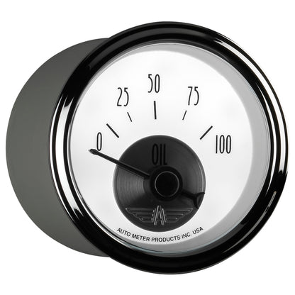 Autometer Gauge, Oil Pressure, 2 1/16", 100PSI, Elec, Prestige Pearl 2026 User 6