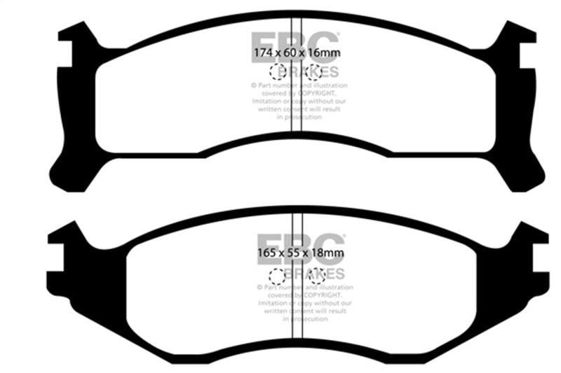 EBC Disc Brake Pad Set DP31249C Photo - Primary