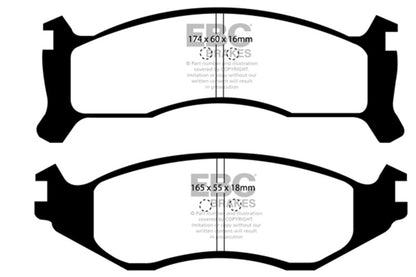 EBC Disc Brake Pad Set DP31249C Photo - Primary