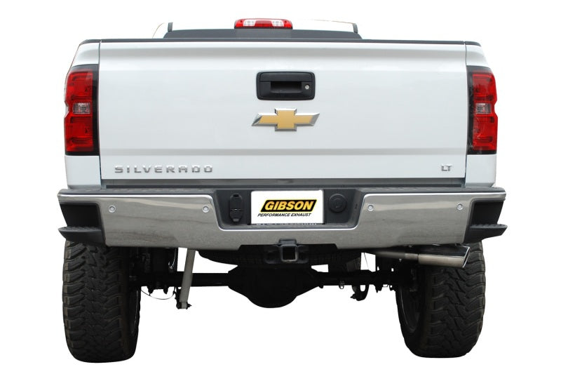 Gibson 14-18 GMC Sierra 1500 Base 5.3L 3.5in Cat-Back Single Exhaust - Aluminized 315628 315628 Photo - Mounted
