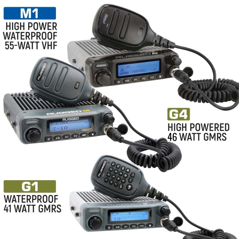 Rugged Radios Ford Raptor Two-Way Mobile Radio Kit 55 Watt M1-V - Business Band VHF RAPTOR-M1 RAPTOR-M1 Photo - Primary