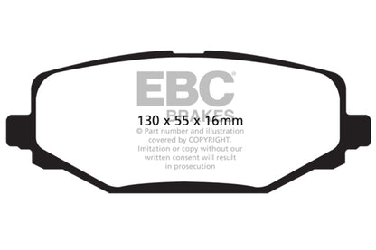 EBC Disc Brake Pad Set DP61889 Photo - Primary