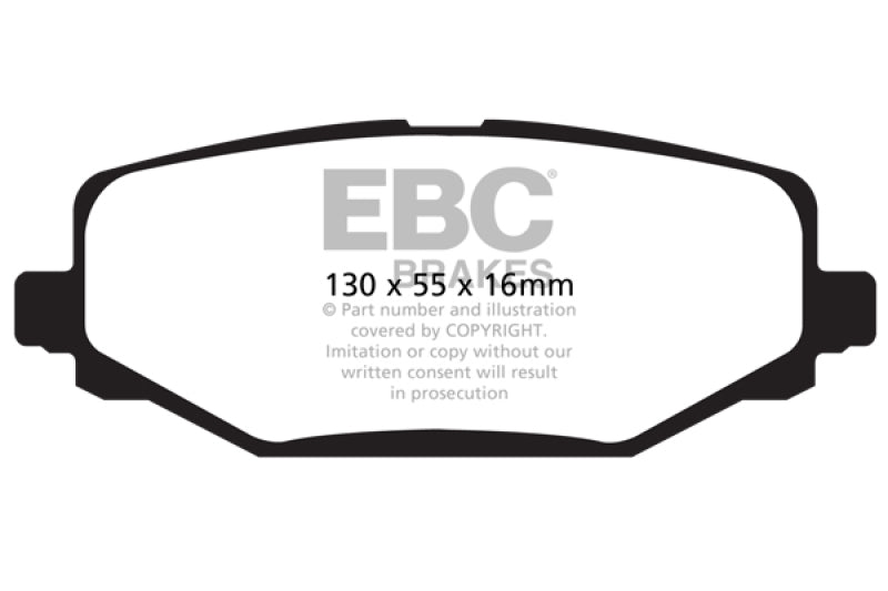 EBC Disc Brake Pad Set DP41889R Photo - Primary