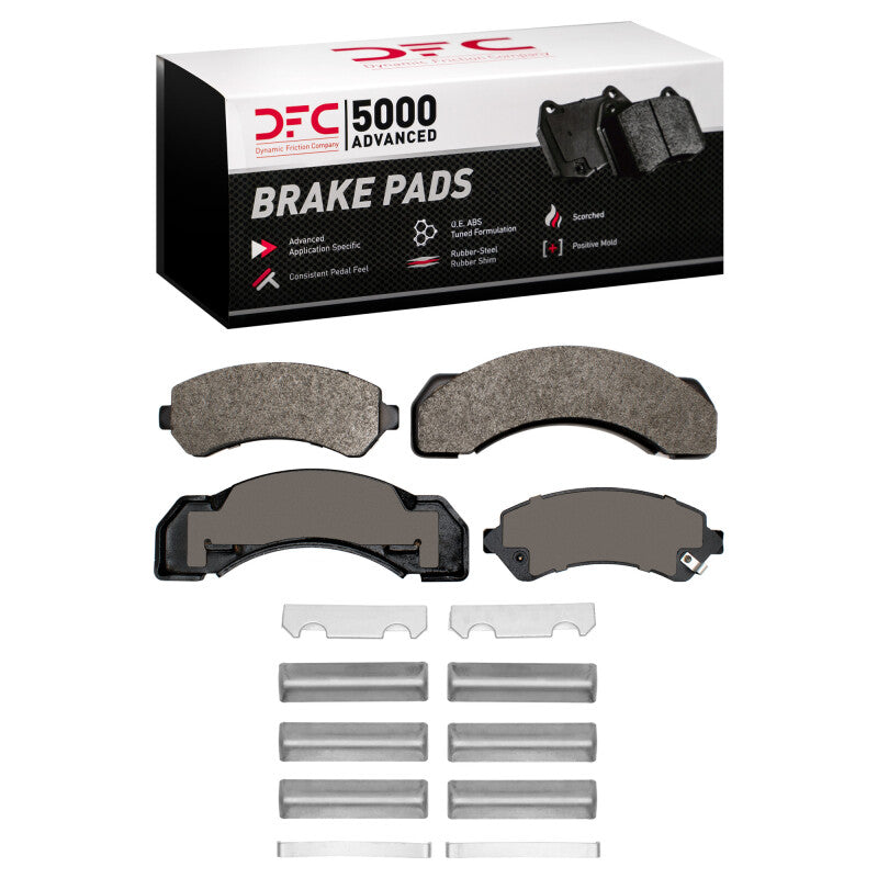 DFC DFC 5000 Advanced Semi Met Brake Pads Brakes, Rotors & Pads Brake Pads - OE main image