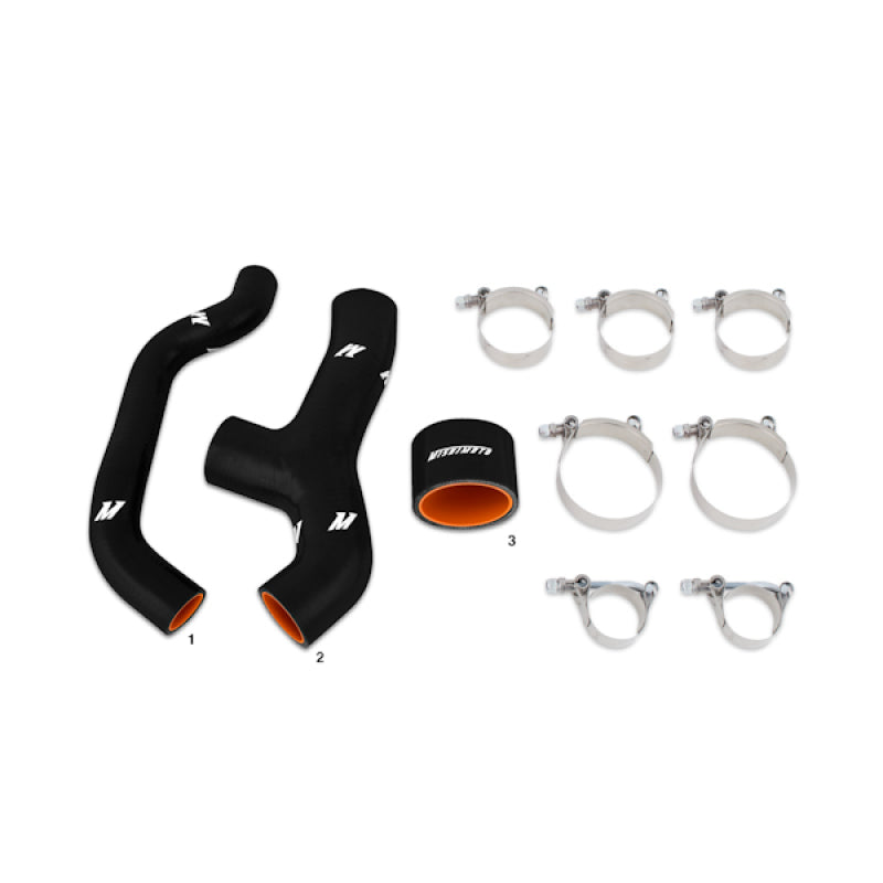 Mishimoto Silicone Intercooler Hoses Black 04-08 Subaru WRX /Subaru Forester XT MMHOSE-SUB-INT6BK Photo - Primary