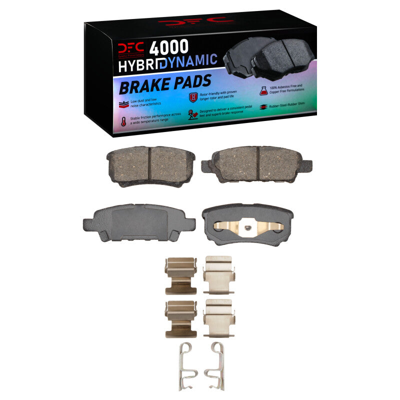 DFC DFC 4000 HybriDynamic Brake Pads Brakes, Rotors & Pads Brake Pads - OE main image
