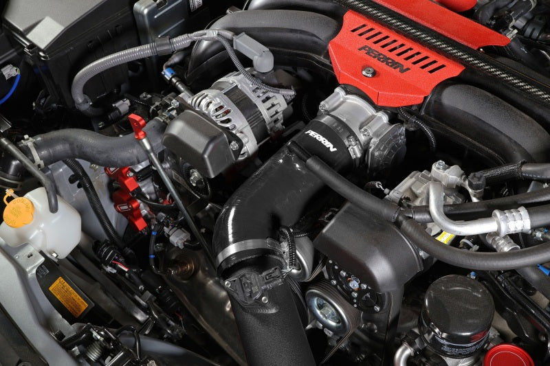 Perrin Performance Perrin 22-23 Subaru BRZ/Toyota GR86 Silicone Inlet Hose (3in. ID / SS Wire) - Black PSP-INT-432BK PSP-INT-432BK User 1