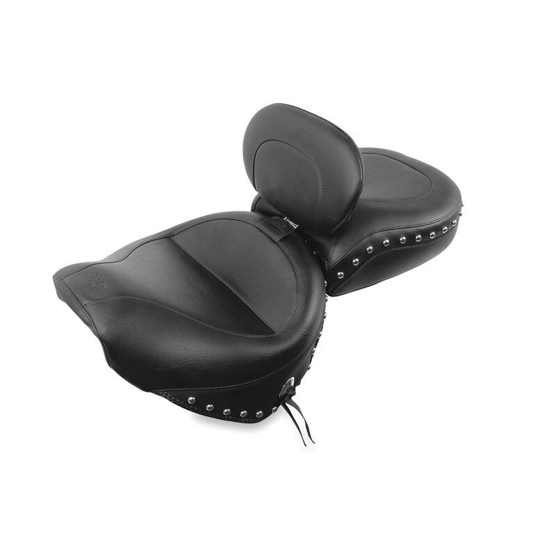 Mustang Motorcycle Studded Seat W/Dbr Roadster 79190