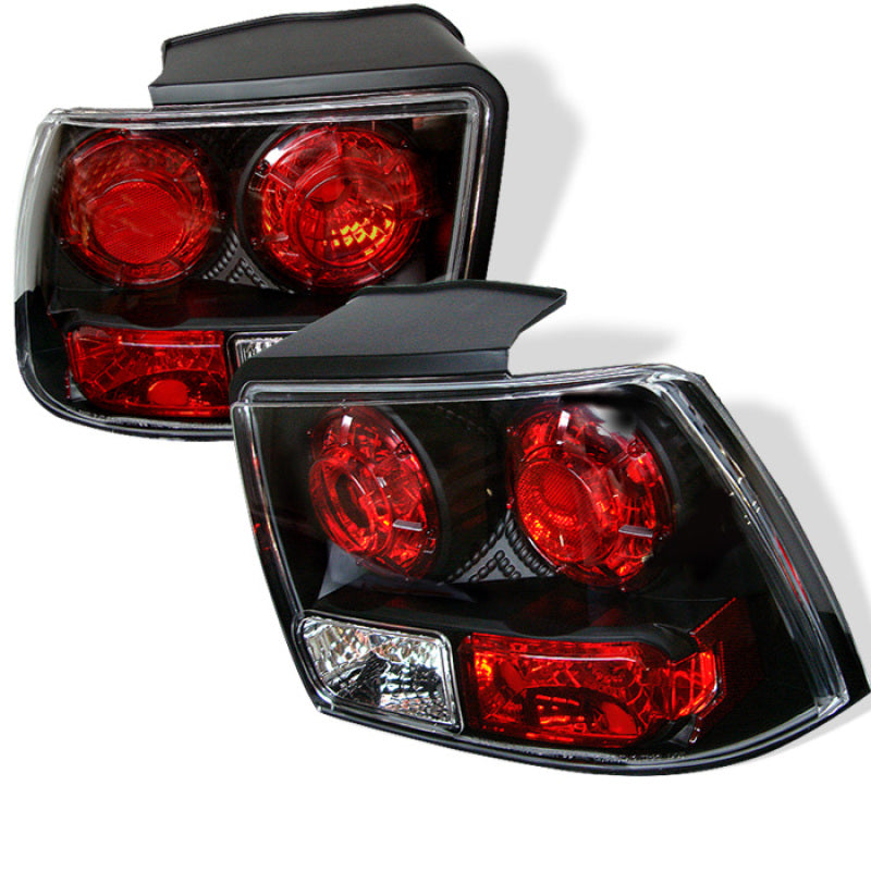 Spyder Ford Mustang 99-04 (will not fit the Cobra model)Euro Style Tail Lights Black ALT-YD-FM99-BK 5003669 5003669 Photo - Primary