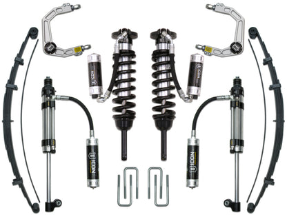 ICON 05-15 Toyota Tacoma 0-3.5in/16-17 Toyota Tacoma 0-2.75in Stg 10 Suspension System w/Billet Uca K53010 K53010 Photo - Primary