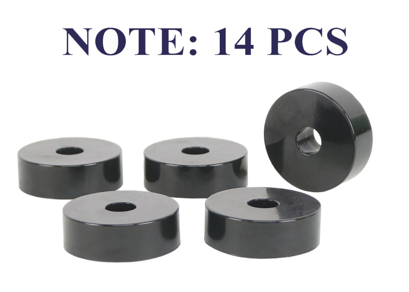 Whiteline Body Mount Bushing Jeep CJ5 59-73 W93478 W93478 Photo - Close Up