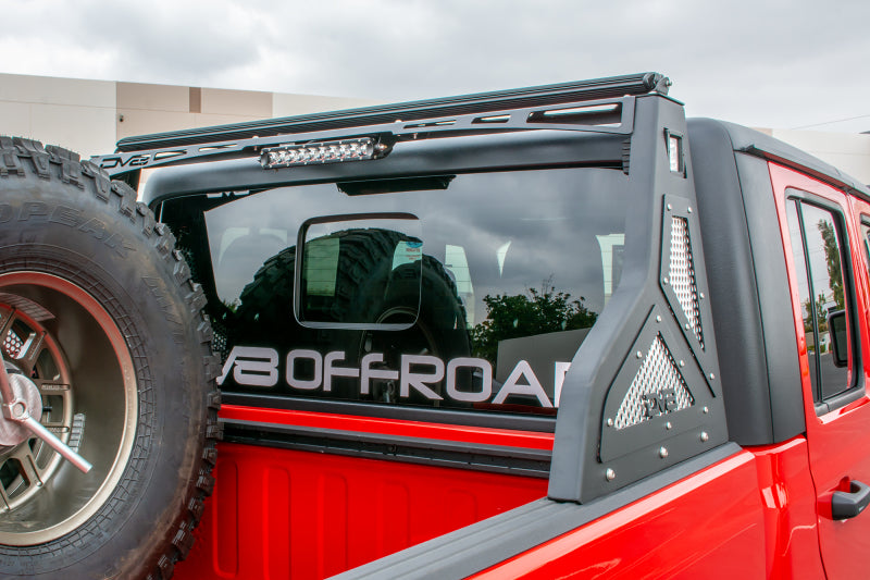DV8 Offroad 2019+ Jeep Gladiator Bolt On Chase Rack RRGL-01 RRGL-01 Photo - Close Up