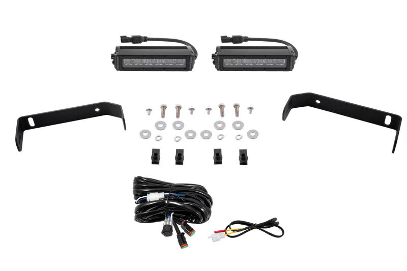 Diode Dynamics 19-21 Ford Ranger SS6 LED Lightbar Kit - White Wide DD6593 DD6593 User 7