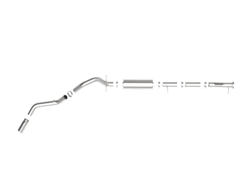 aFe Apollo GT Series 3in 409SS Cat-Back Exhaust w/ Polished Tip 2020 GM 2500/3500HD V8 6.6L L8T 49-44122-P 49-44122-P Photo - Unmounted