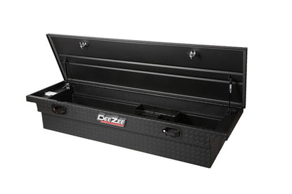 Dee Zee Deezee Universal Tool Box - Red Crossover - Single Lid Black BT Pull Handle (Low/Txt Blk) DZ10170LTB DZ10170LTB User 1