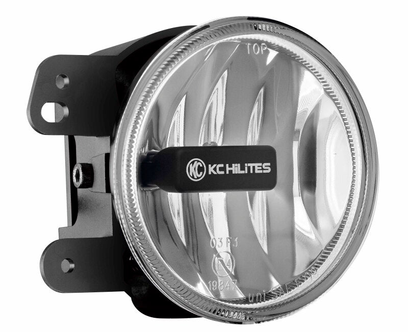 KC HiLiTES 07-09 Jeep JK Gravity G4 LED Light 10w SAE/ECE Clear Fog Beam (Single) 1494 1494 User 1