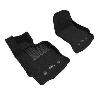 3D MAXpider 14-19 Chevrolet Corvette C7 Elegant Floor Mat Full Set (2pc) - Black L1CH07804709 L1CH07804709 Photo - Unmounted