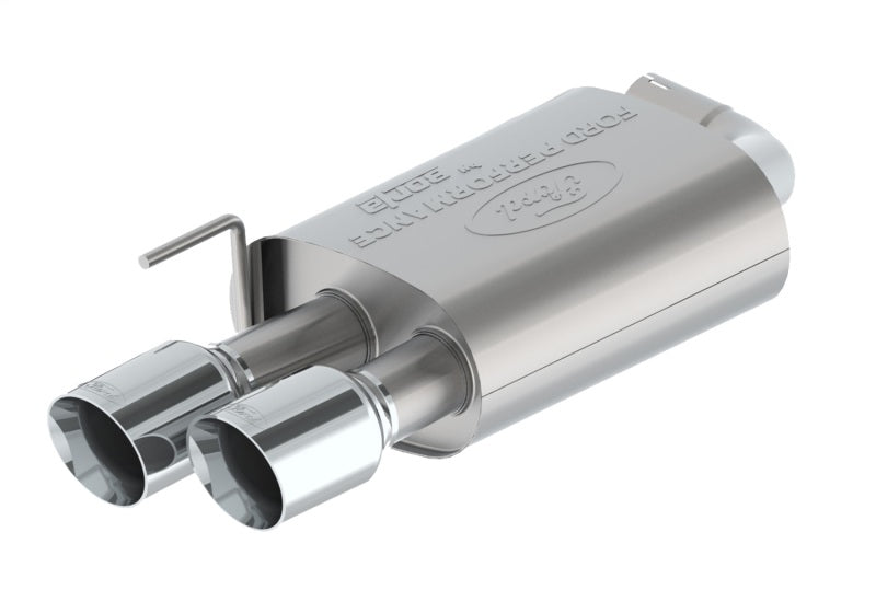 Ford Racing 2024 Mustang 2.3L Sport Non-Active Axle-Back w/GT Valance - Chrome Tip M-5230-M2SCV M-5230-M2SCV Photo - Unmounted