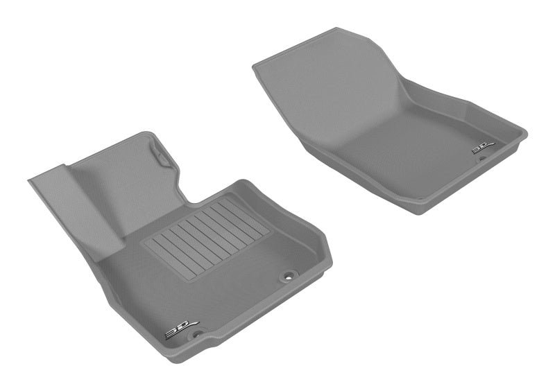 3D MAXpider 2016-2019 Mazda CX-3 Kagu 1st Row Floormat - Gray L1MZ05111501 L1MZ05111501 Photo - Primary