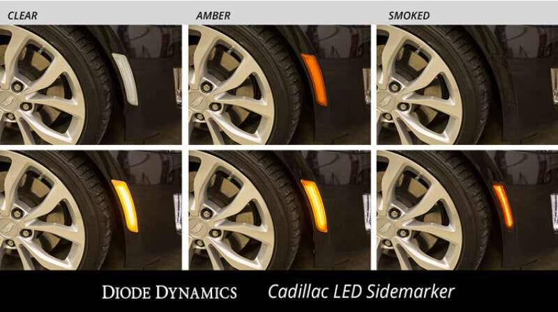 Diode Dynamics 14-19 Cadillac ATS Cadillac ATS LED Sidemarkers (Pair) - Amber DD5065 DD5065 User 8