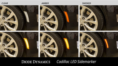 Diode Dynamics 14-19 Cadillac ATS Cadillac ATS LED Sidemarkers (Pair) - Amber DD5065 DD5065 User 8