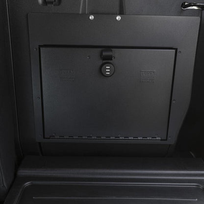 Tuffy Products Tuffy 05-23 Toyota Tacoma Behind Seat Cubby Cover W/ Combo Lock 331-01-A 331-01-A Photo - Close Up