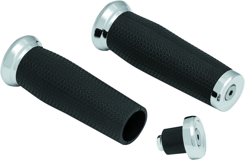 Kuryakyn Thresher Grips 7/8in Chrome 5950 5950 Photo - Primary