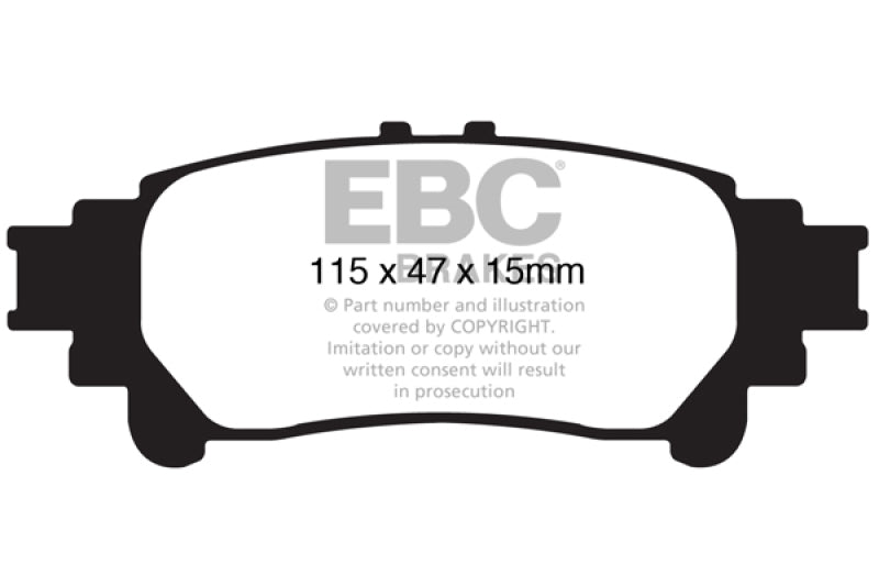 EBC Disc Brake Pad Set DP21850 Photo - Primary