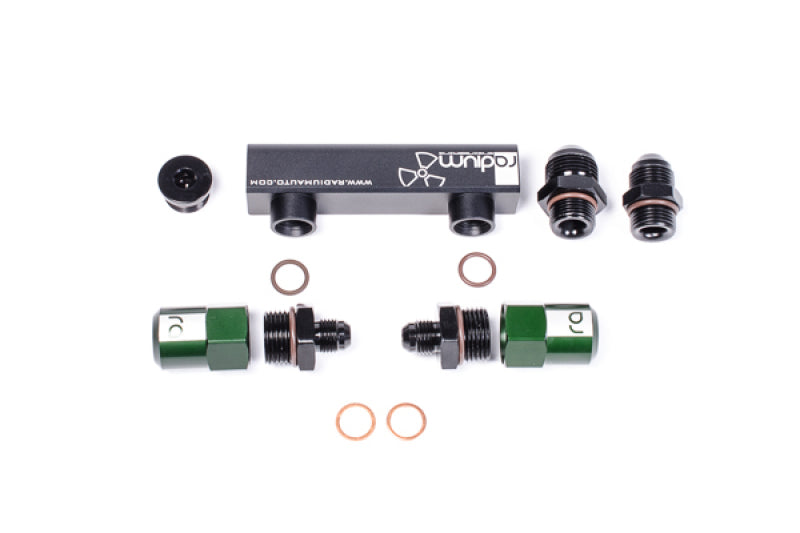 Radium Engineering Bosch Pumps 4 Port Manifold Reuses Check Valves - Universal 20-0463 20-0463 Photo - Primary