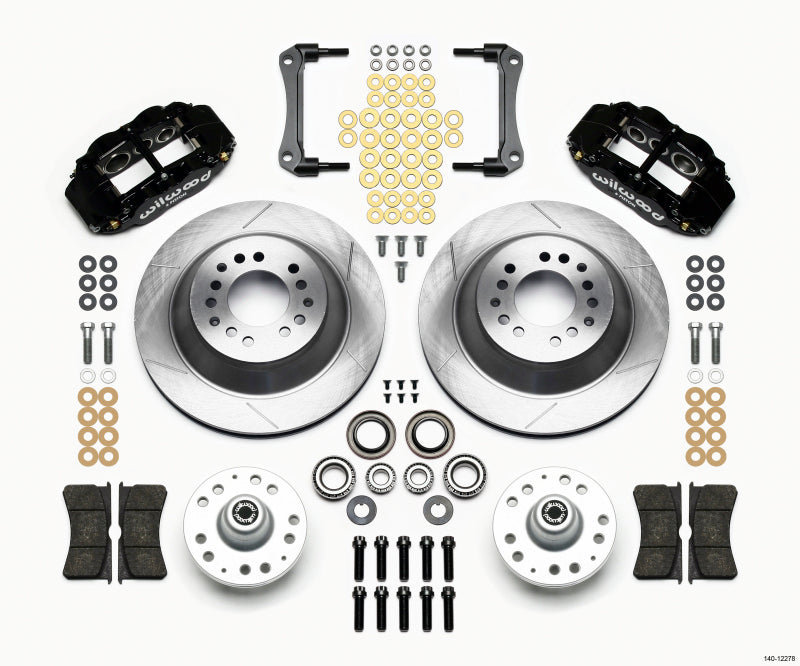 Wilwood Narrow Superlite 6R Front Hub & 1PC Rtr Kit 12.88in 70-78 Camaro 140-12278 140-12278 Photo - Primary