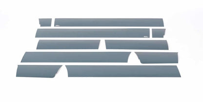 Putco 09-14 Ford F-150 Super Cab 8ft Long Box - 7in Wide (10pcs) Black Platinum Rocker Panels 9751432BP 9751432BP Photo - Primary