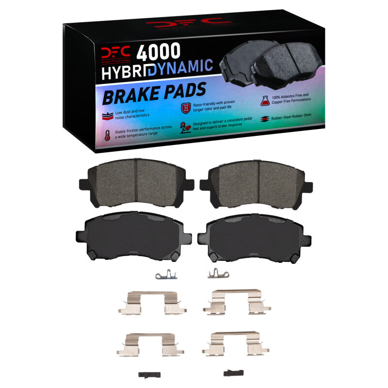 DFC DFC 4000 HybriDynamic Brake Pads Brakes, Rotors & Pads Brake Pads - OE main image