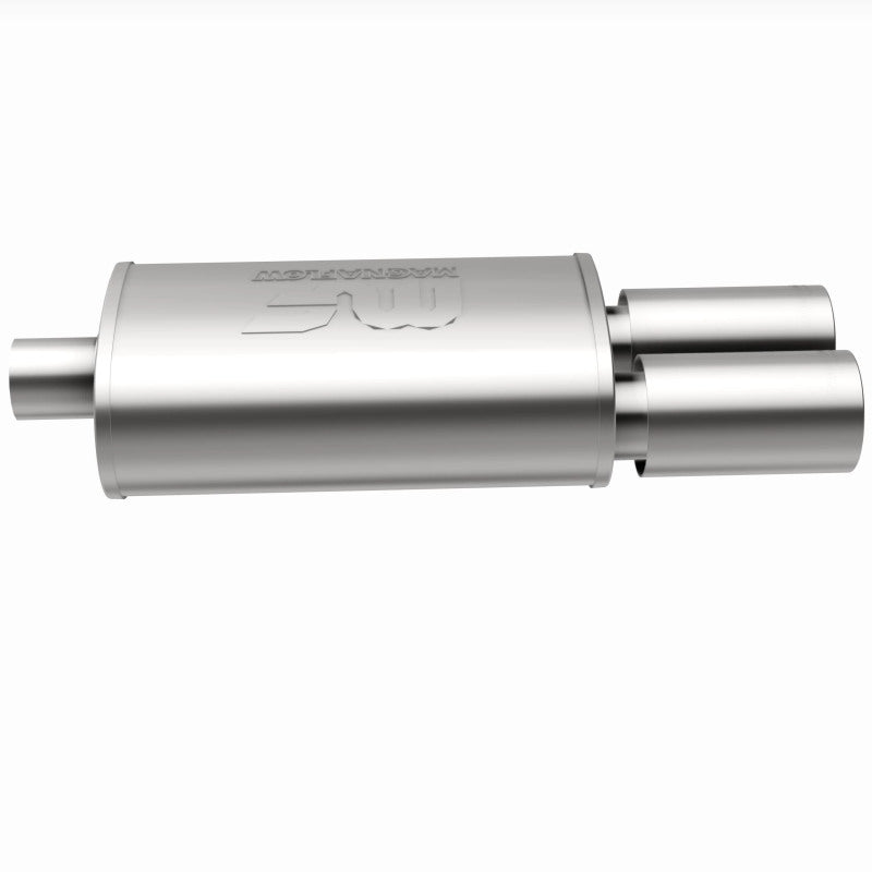 MagnaFlow 5" X 8" Oval Center/Dual Performance Muffler With Tip 14816 360 Degree Image Set