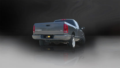 Corsa Performance 06-07 Dodge Ram Quad Cab/Short Bed 1500 4.7L V8 Polished Sport Cat-Bac 24404 Photo - Mounted