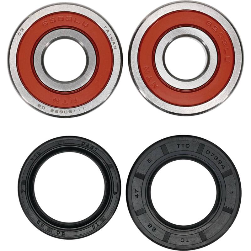 Pivot Works Kawasaki Wheel Bearing Kit Premium Bearings 25-1332-P 25-1332-P Photo - Primary