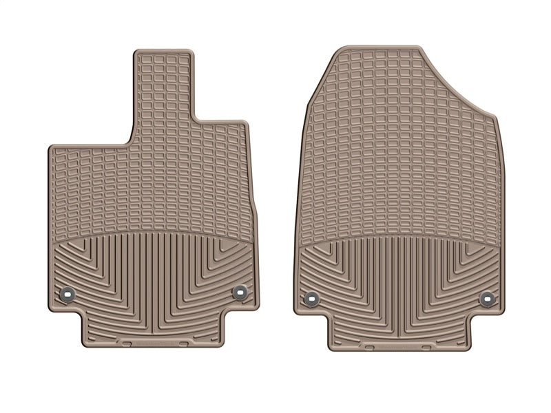WeatherTech 2018+ Honda Odyssey Front Rubber Mats - Tan W465TN W465TN Photo - Primary