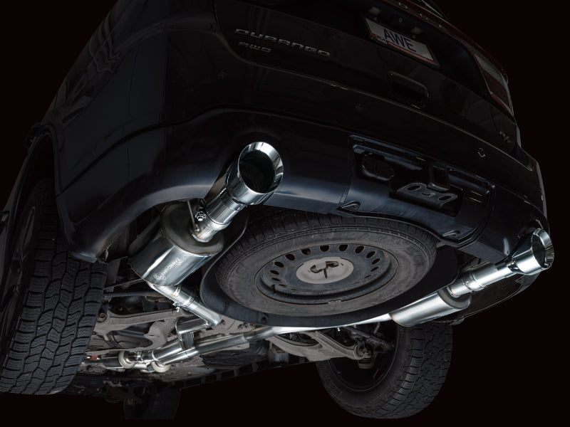 AWE Tuning 11-24 Dodge Durango 5.7L Touring Edition Exhaust w/ Chrome Silver Tips 3015-32575 3015-32575 Photo - Mounted