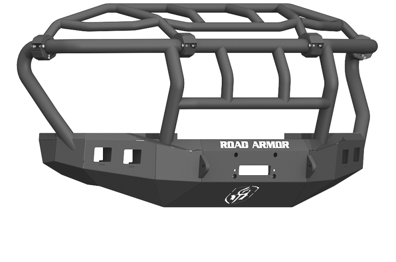 Road Armor 17-20 Ford F-250 Stealth Front Winch Bumper w/Intimidator Guard - Tex Blk 617F3B 617F3B Photo - Primary