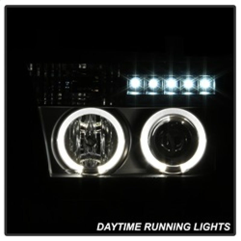 Spyder Toyota Tundra 07-133 Projector Headlights LED Halo LED Blk PRO-YD-TTU07-HL-BK 5012029 5012029 Photo - Unmounted