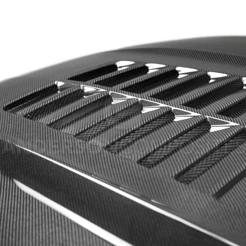 Anderson Composites 15-17 Ford Mustang Double Sided Type-GT5 Carbon Fiber Hood AC-HD15FDMU-GT5-DS AC-HD15FDMU-GT5-DS User 6
