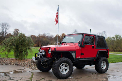 Fishbone Offroad 97-06 Jeep Wrangler Front Fenders Paintable Mesh Upgrade FB23239 FB23239 Photo - lifestyle view