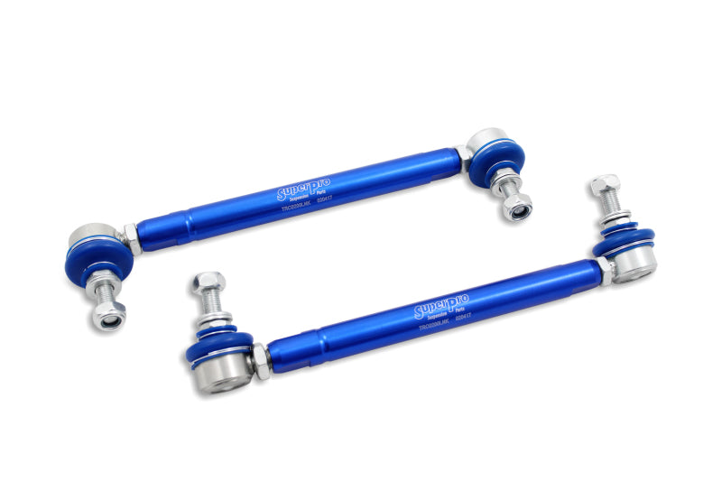 SuperPro Front Sway Bar Link Kit - Heavy Duty Adjustable TRC10200 Photo - Primary