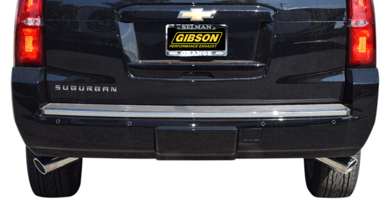 Gibson 18-19 Chevrolet Suburban LS 5.3L 2.25in Cat-Back Dual Extreme Exhaust - Stainless 65687 65687 Illustration Guide