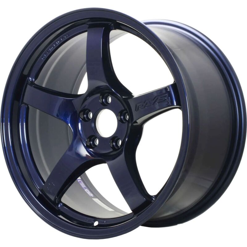 Gram Lights 57CR 18x10.5 +22 5-114.3 Eternal Blue Pearl Wheel WGCRAC22EEBP WGCRAC22EEBP Photo - Primary