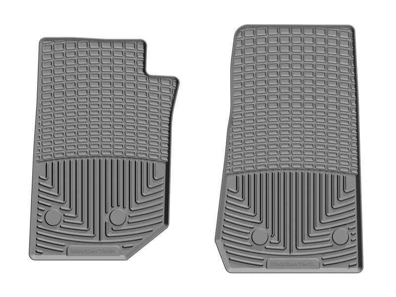 WeatherTech 2014-2016 Jeep Wrangler Unlimited Front Rubber Mats - Grey W321GR W321GR Photo - Primary