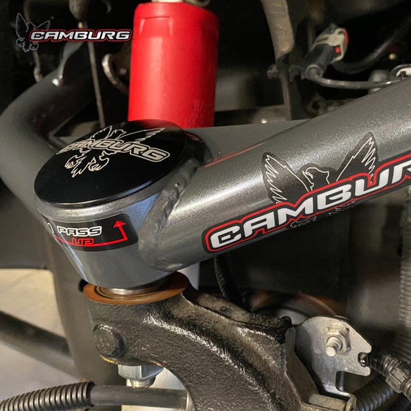 Camburg Chevy/GMC 2500/3500 HD 2WD/4WD 20-23 1.25in Performance Uniball Upper Arms (w/ covers) CAM-210081 CAM-210081 Photo - out of package