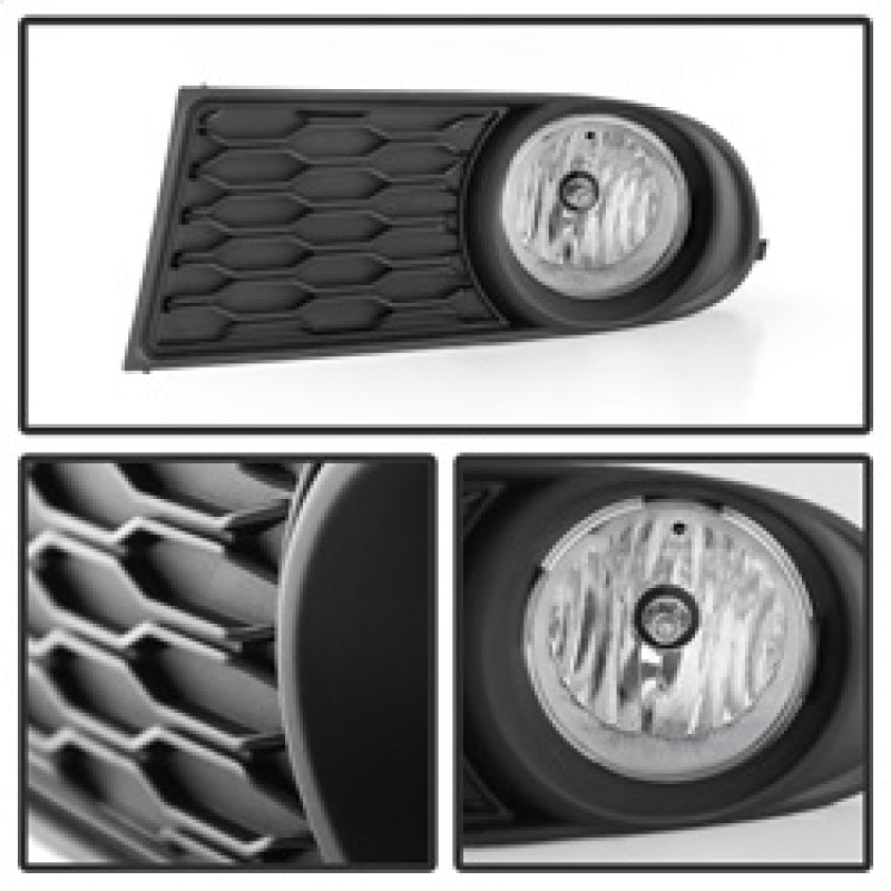Spyder Dodge Journey 2011-2014 OEM Fog Light W/Universal Switch- Clear FL-DJ2011-C 5080448 5080448 Photo - Unmounted