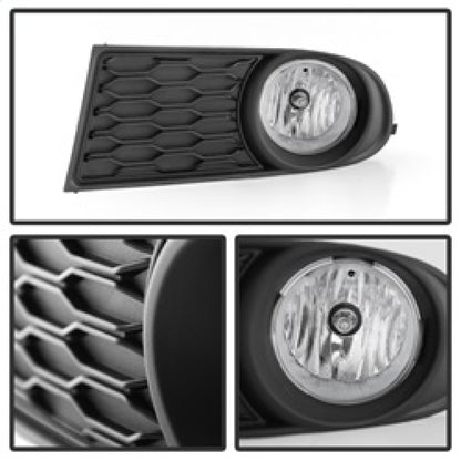 Spyder Dodge Journey 2011-2014 OEM Fog Light W/Universal Switch- Clear FL-DJ2011-C 5080448 5080448 Photo - Unmounted