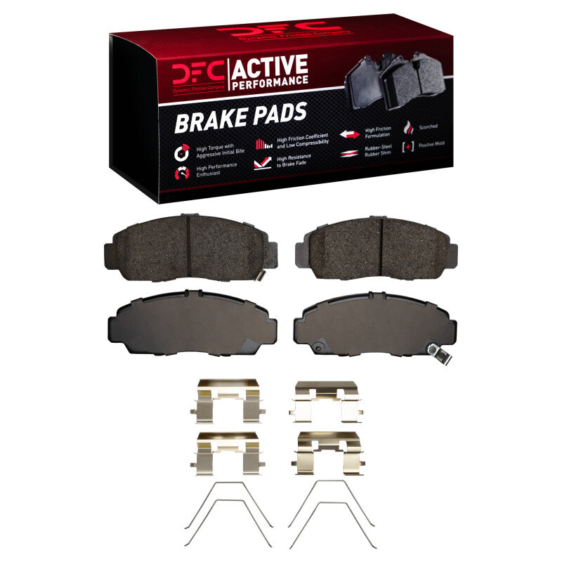 DFC DFC Active Performance Pads Brakes, Rotors & Pads Brake Pads - Performance main image