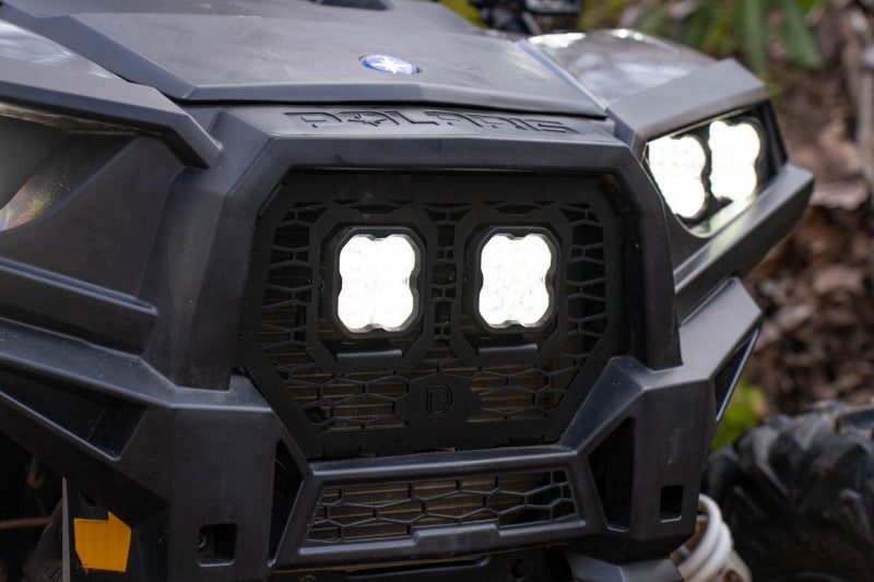 Diode Dynamics 2014-2018 Polaris RZR XP Stage Series LED Grille Kit - Pro White Combo DD7859 DD7859 User 1